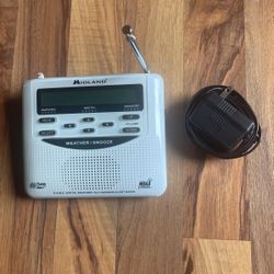 Midlands Weather Alert Radio Like New Works Great 20.00