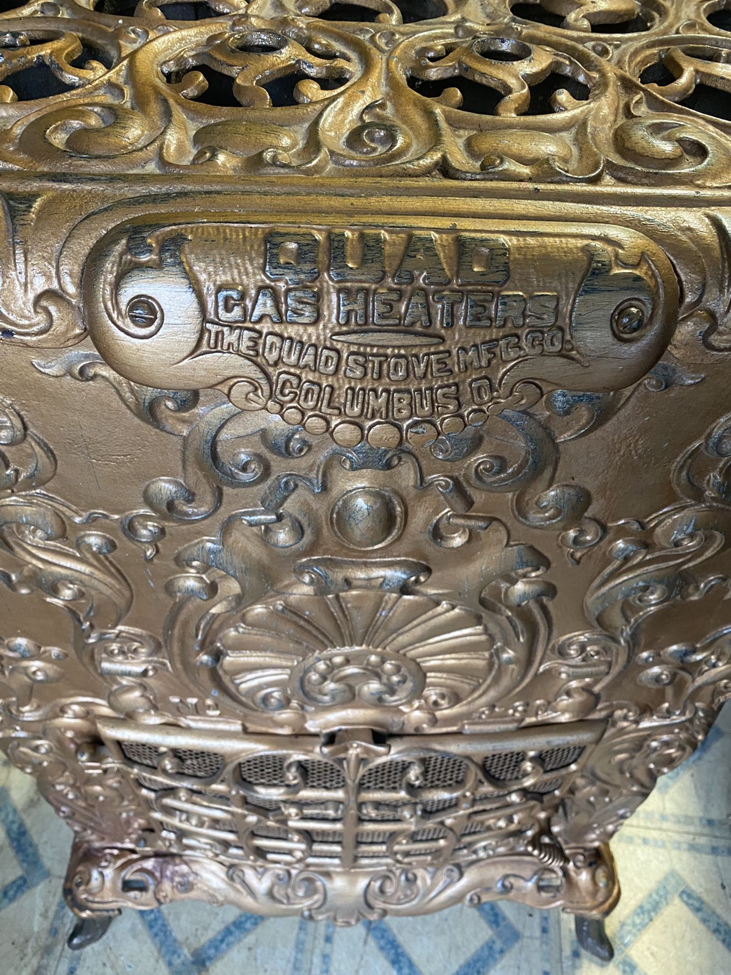 Antique Metal Heater for Sale in Houston, TX OfferUp