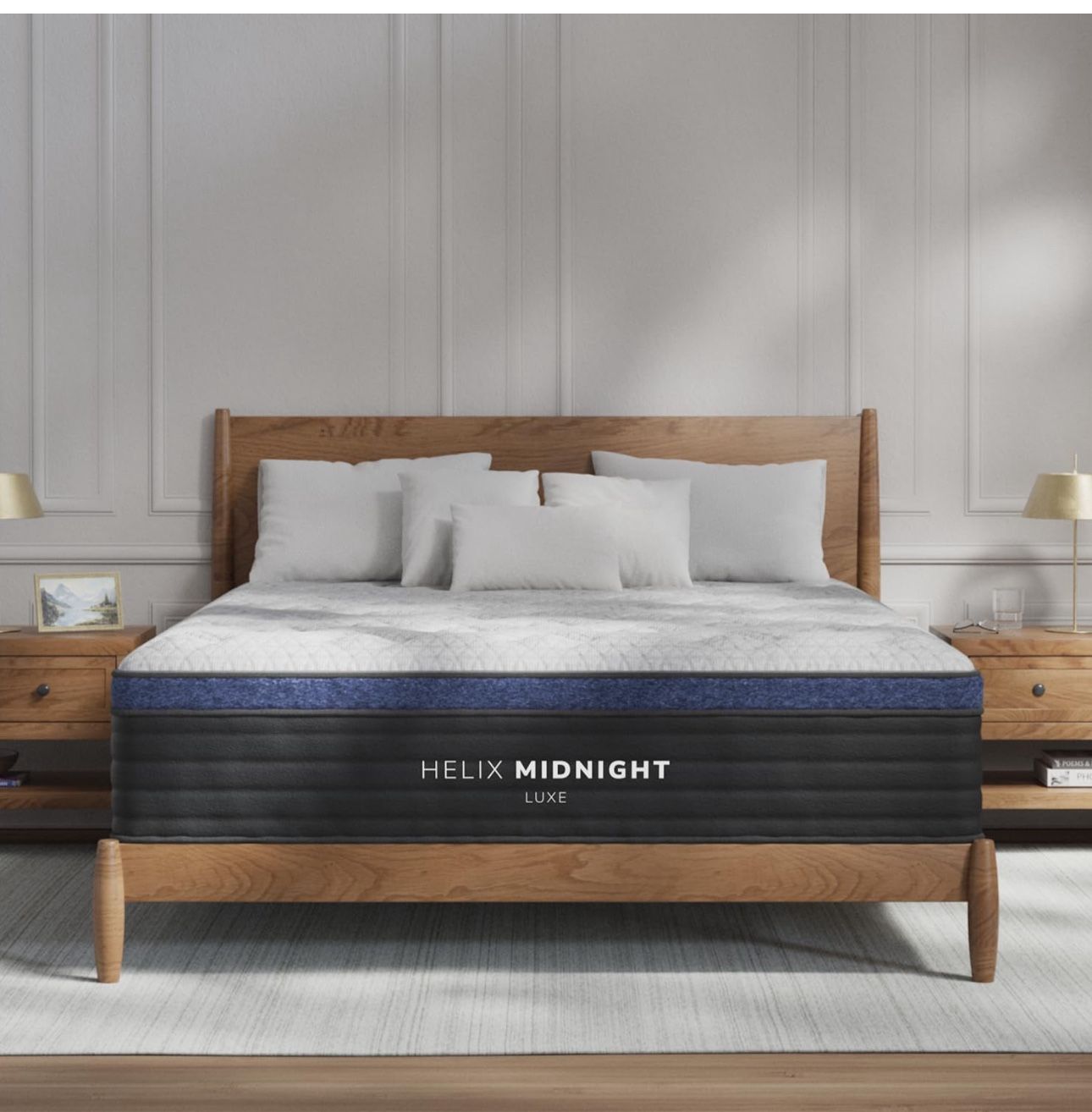 Brand New Helix Midnight Luxe Mattress 