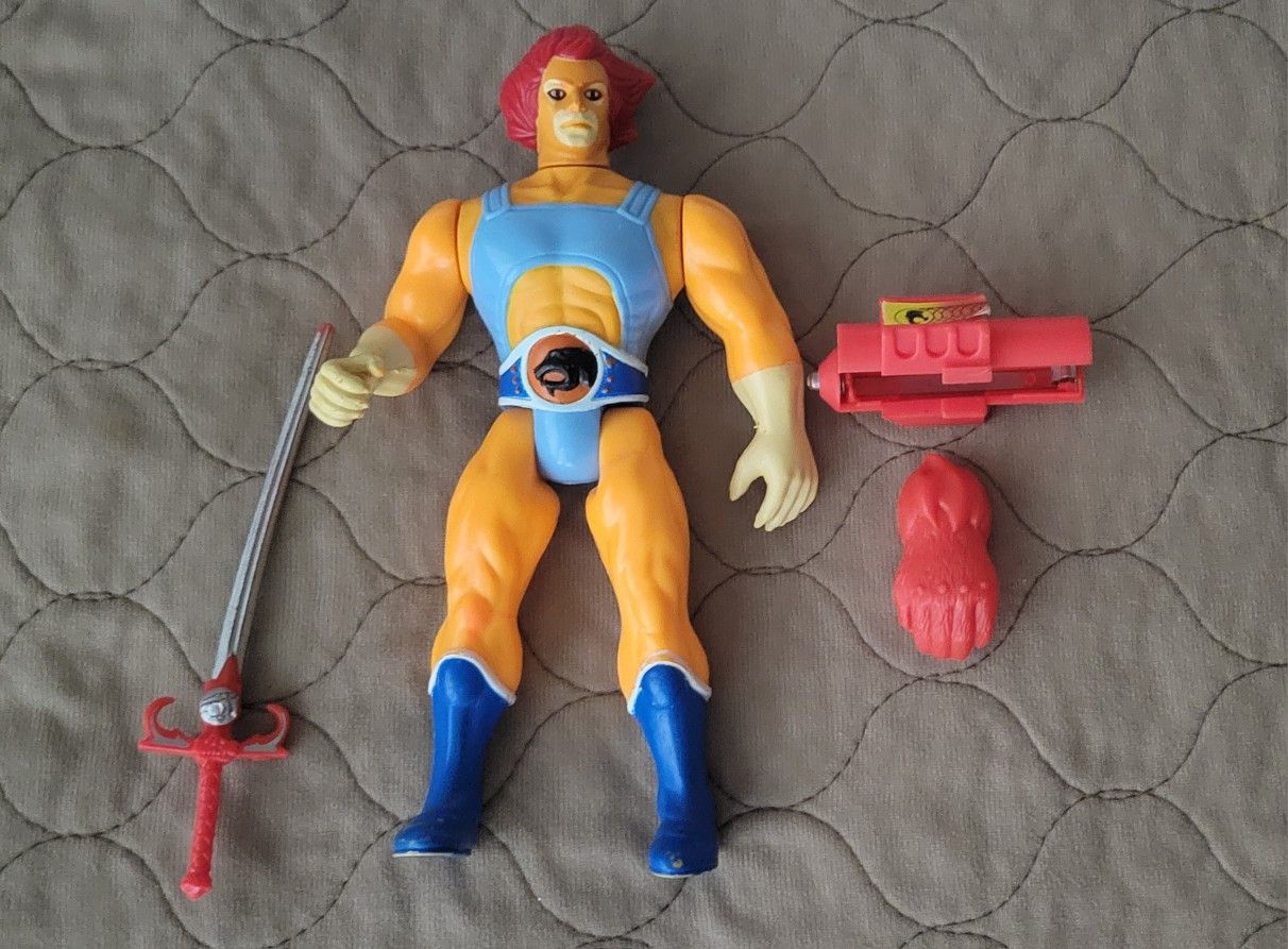 Vintage Thundercats Lion-O Red Hair LJN Toys Action Figure