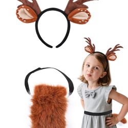 Reindeer Antlers And Tail - NEW $5