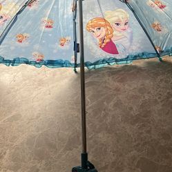 Toodler Girl Frozen Umbrella 