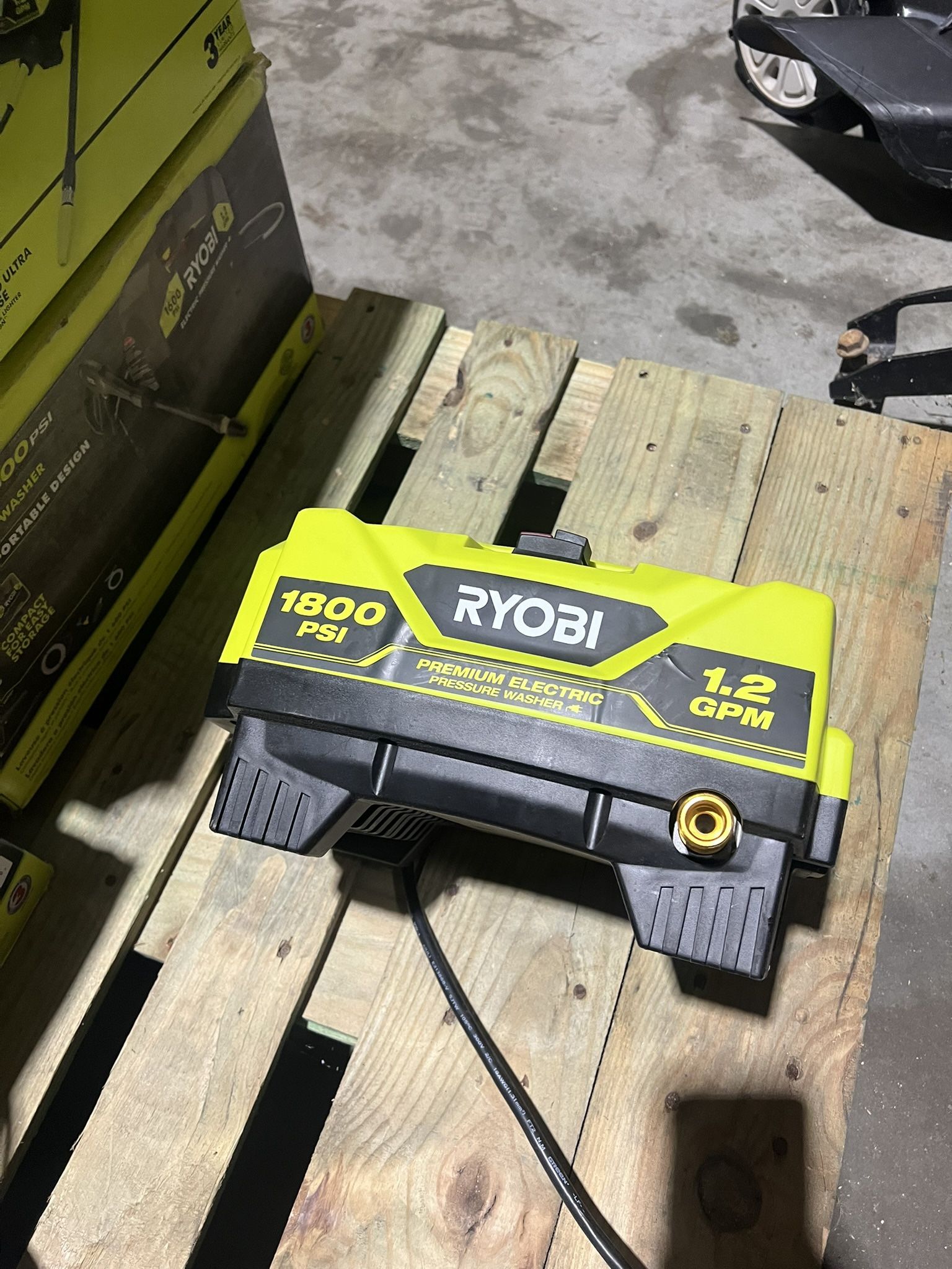 Ryobi 1800psi Pressure Washer (no Gun, No Tips, No Hoses) 