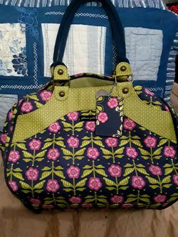 Petunia Pickle Bottom Weekender Travel Bag,Pockets Galore Inside, Stylish!