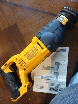 20 v dewalt Reciprocating Only Tool