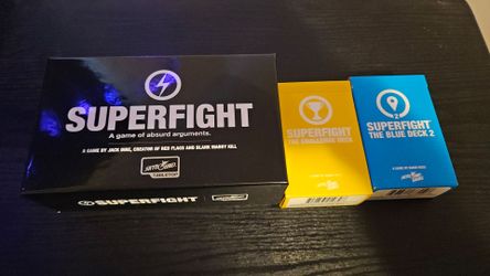 Superfight Card Game w/ 2 expansions