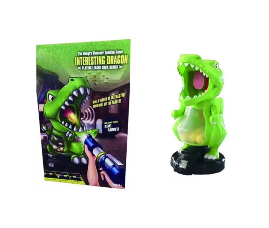 Wazooee Movable Target Games with 2 Air Pump Launcher