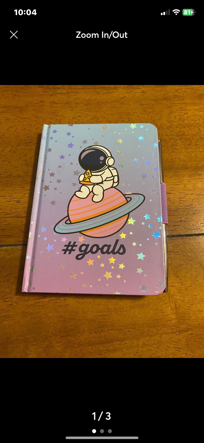 Astronaut Notebook With pen