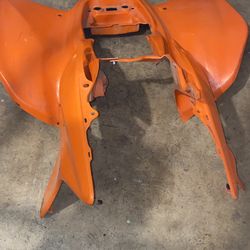 maier usa orange plastics forHonda TRX450R Kickstart
