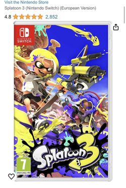 Splatoon 3 - Nintendo Switch