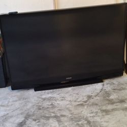 Mitsubishi 65-in Color Flat Screen TV