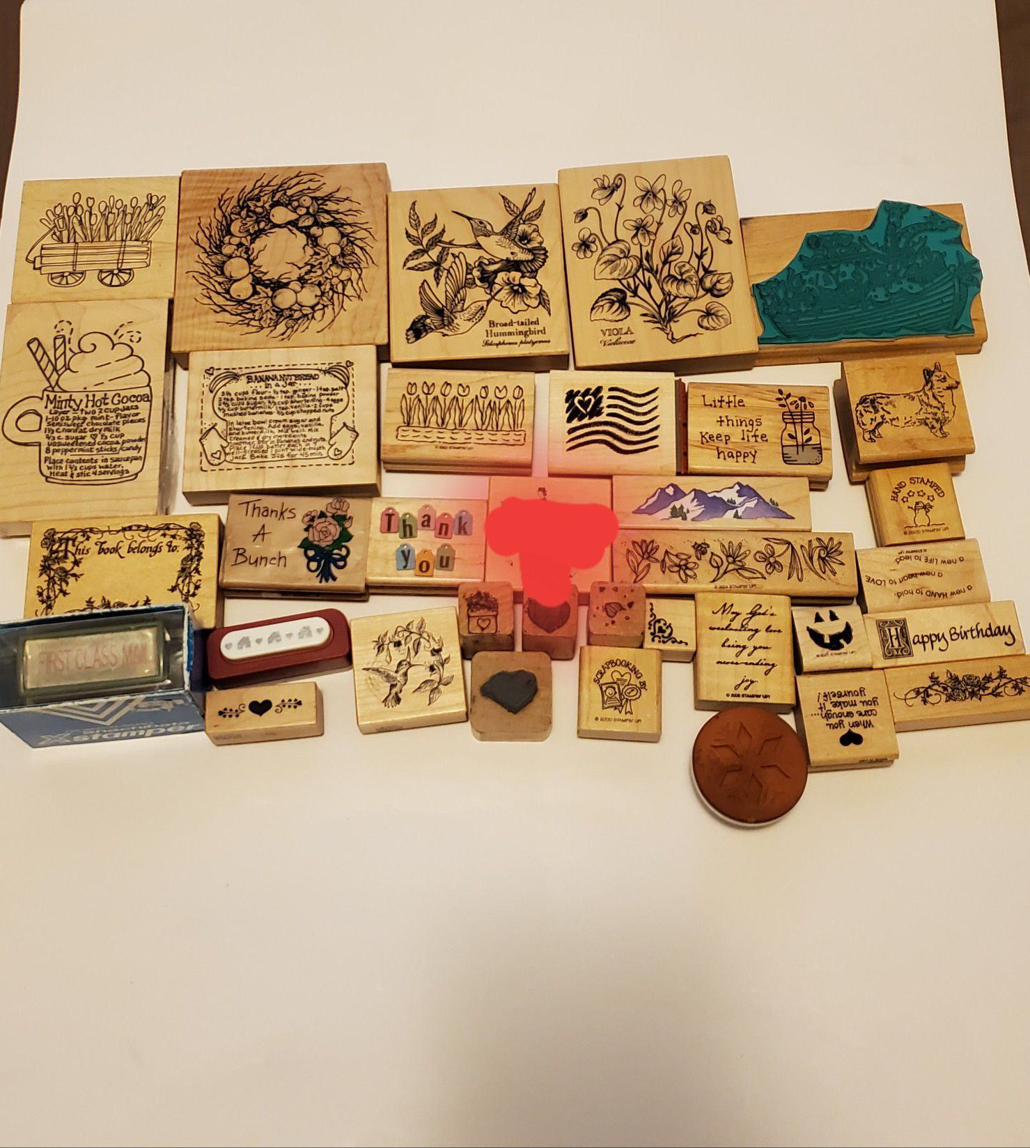 Rubber Stamps Assorted