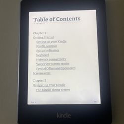 Kindle Paperwhite - 6th generation 