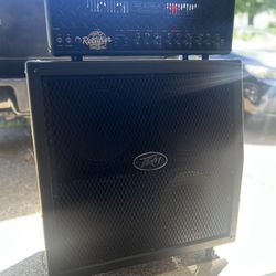 150 Watt Mesa Boogie Triple Rectifier And Peavey Slant 4x12 Cab with Loaded DV77 Speakers