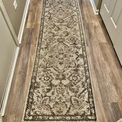 Torino Jaya Gray Medallion Runner – 8 ft