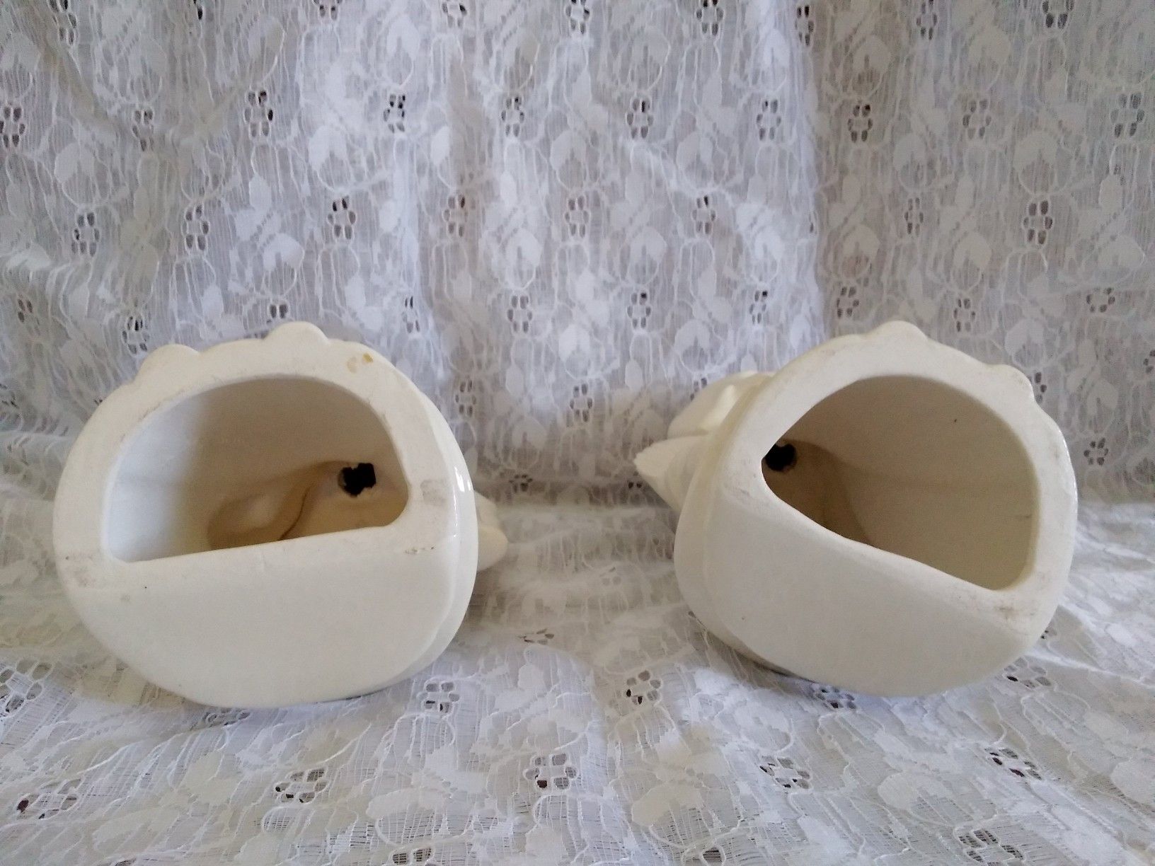 Kissing Ceramic Angels