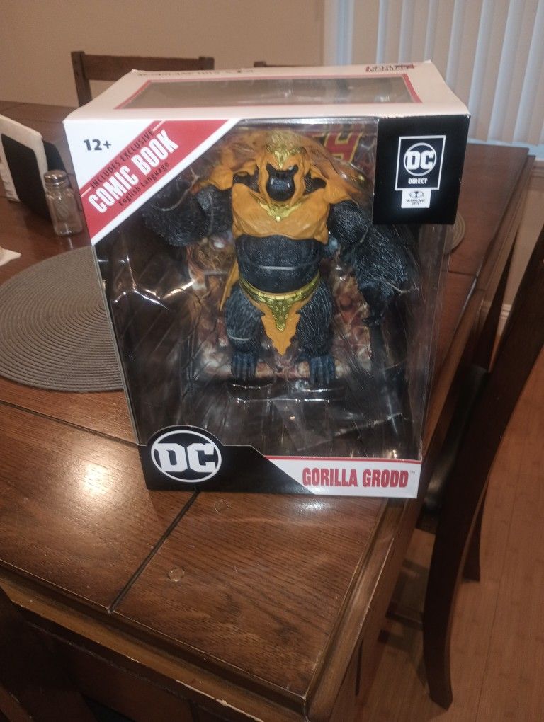 Mcfarlane DC Direct Gorilla Grodd 10 Inch Figure
