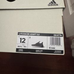 Adidas Lite Racer Adapt Size 12