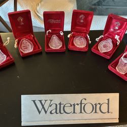 Waterford 12 Days Of Christmas Ornaments 