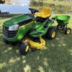 John Deere D105 Rider Mower