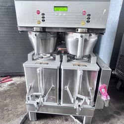 Bunn commercial dual satelite coffee machine