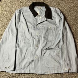  NEW - J. Crew Wallace & Barnes Lightweight Twill Chore Jacket
