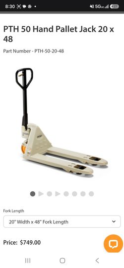 Crown pallet jack used