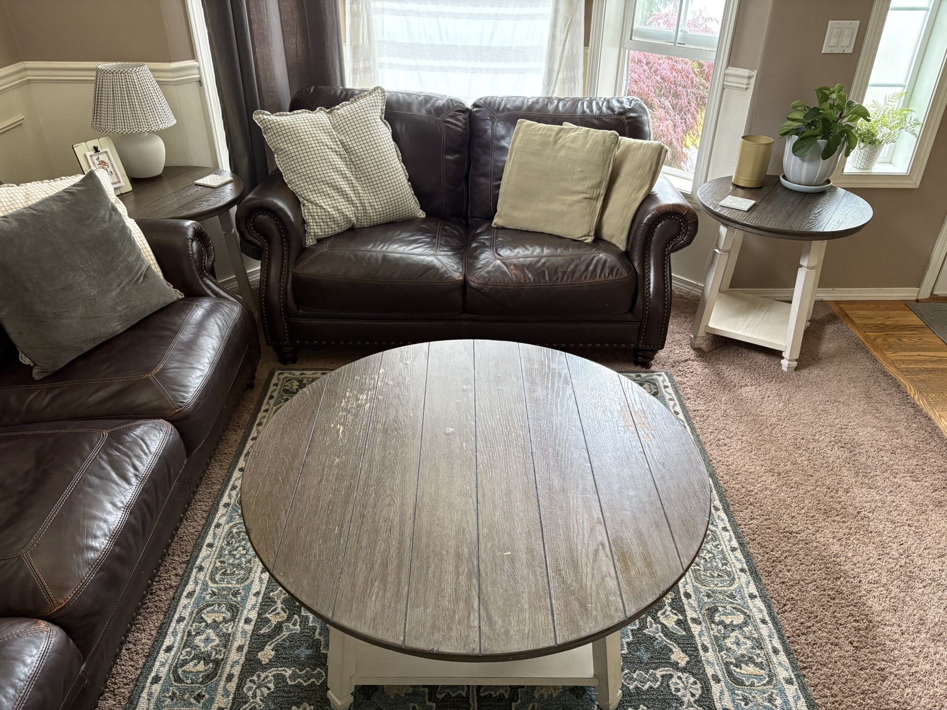 Coffee Table With Side Tables