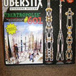 Uberstix Ubertropolis Building Set, Never Used, Ideal For Ages 8+!