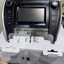 2016 Toyota Camry Audio CD Player Radio Receiver Stereo Display Screen OEM