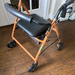 Walker With Seat