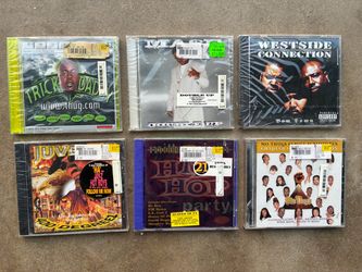 Hip Hop Rap CDs Sealed New Westside Connection Trick Daddy MASE Juvenile Mo Thugz