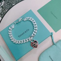 Tiffany heart bracelet
