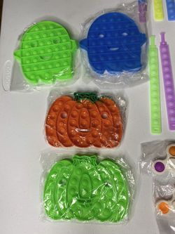 Halloween Pop It Ghost Pumkin