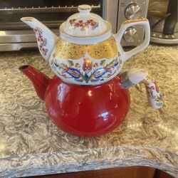 Double Boiler Tea Pot