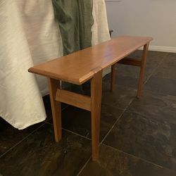 Hardwood Bench (Handmade