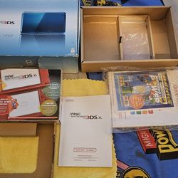 Nintendo 3ds Boxes And Inserts Only