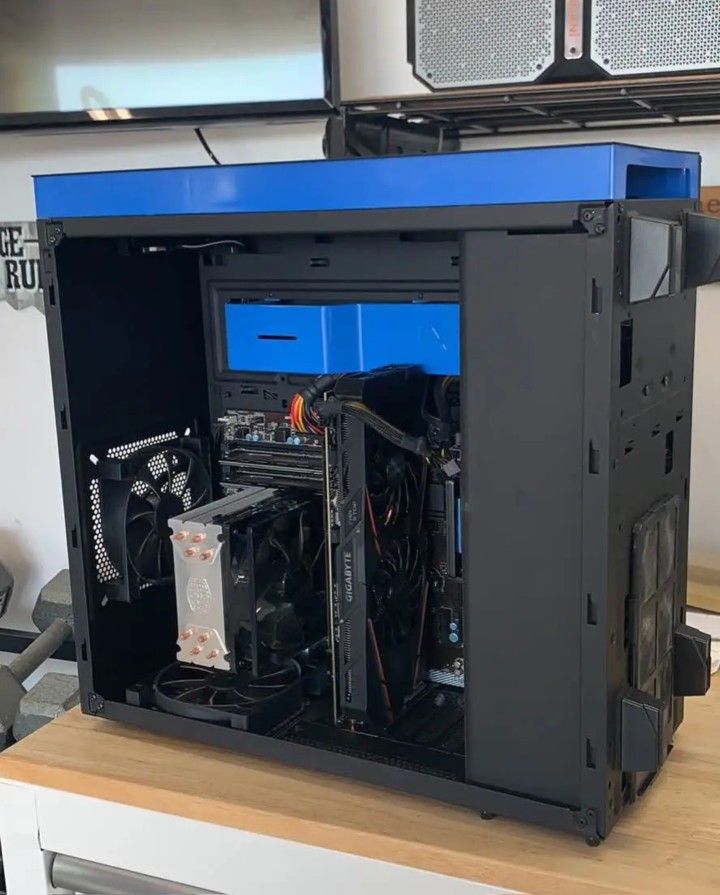 Gaming PC: GTX 1060, i5-6500 CPU, 16GB RAM, NZXT S340 Mid Tower Case Computer