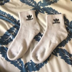 Adidas Socks (Youth size 5-7 in shoes)
