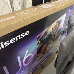 Hisense uled 85 inch tv mini-led u6 series