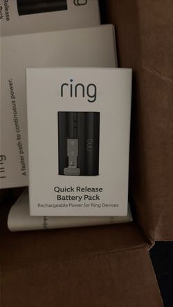 Ring Quick Release Battery Pack