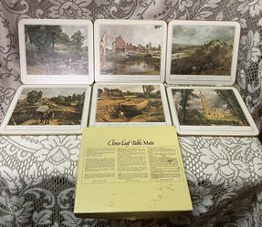 Clover leaf, Cork-backed John constable Landscapes