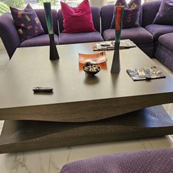 High End Coffee Table 59x59 Inches 