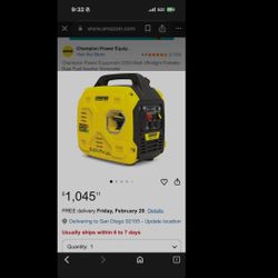 Generator Brand New Box