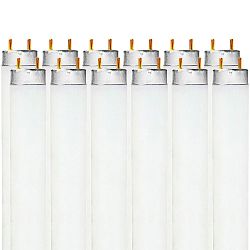 LUXRITE F32T8/835 4FT T8 Fluorescent Tube 32W 3500K G13 2800 Lumens #2321Q K1