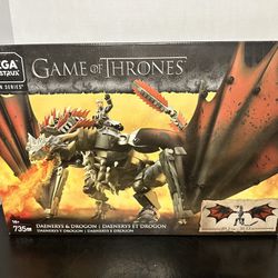 Mega Construx Game Of Thrones “Daenerys & Dragon