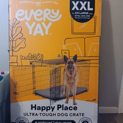 Every YAY  XXL Happy Place Ultra-Tough Dog Crate
