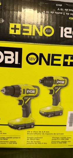 RYOBI drill and impact