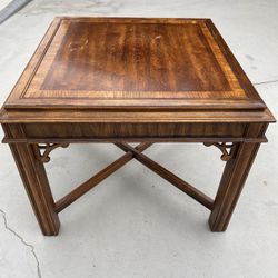 Solid Wood End Table