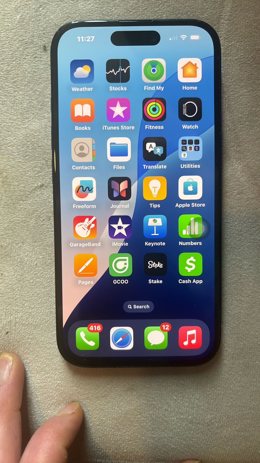 Iphone16 Black 256gb Works Perfect 